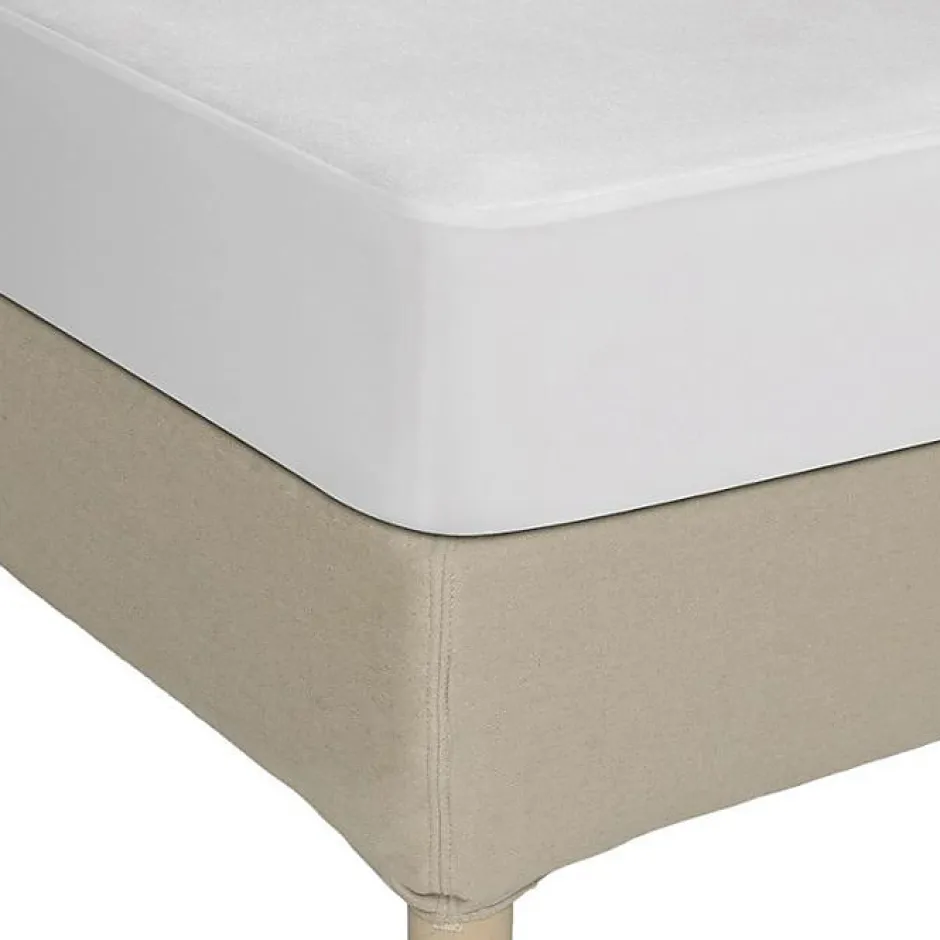 Coton Pur Protège matelas imperméable, absorbant et anti-acariens 160 x 200 cm