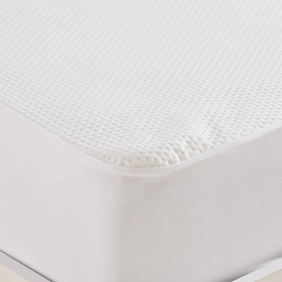 Sensei Maison Protège matelas imperméable en bambou/polyester bonnet 30 cm 90x190 cm SENSAIR New