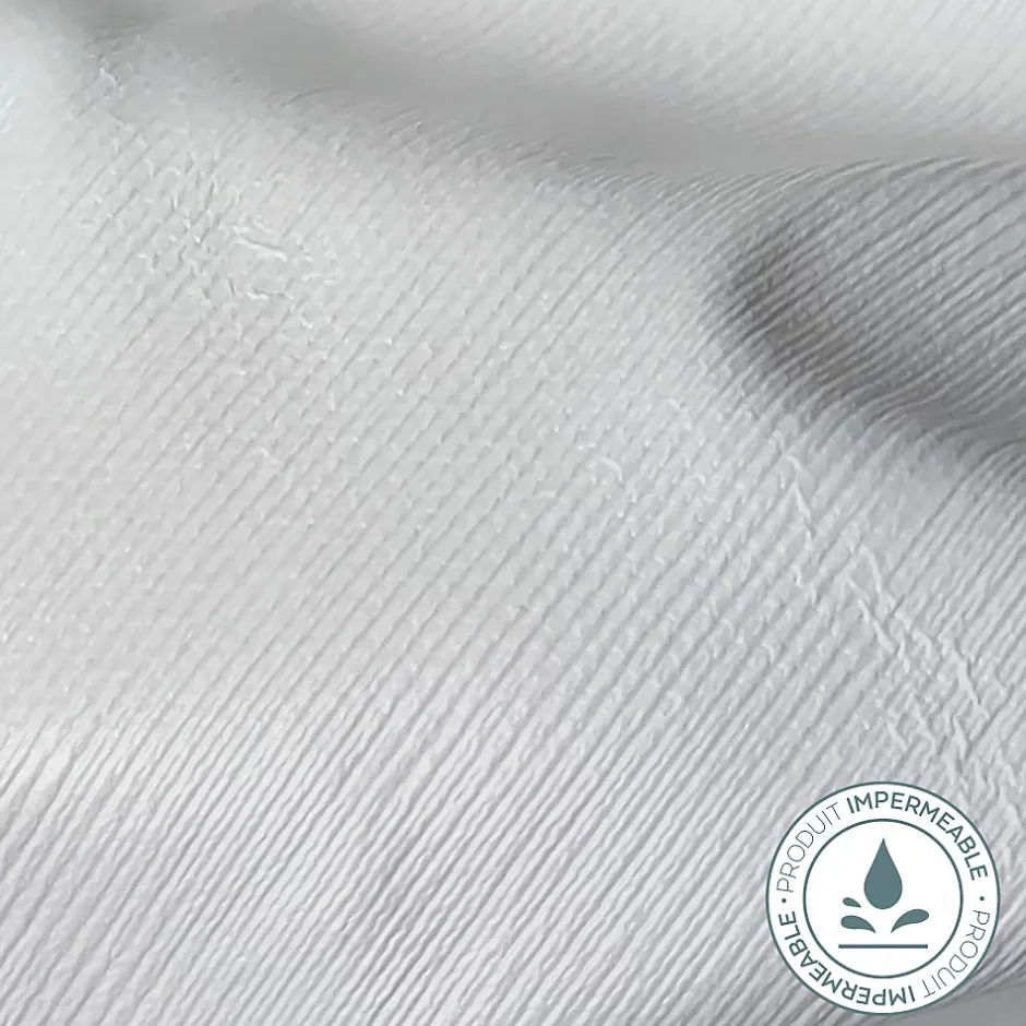 Bellecour Protège matelas Quiétude 100x190/200 cm Impermeable & Anti-punaises New