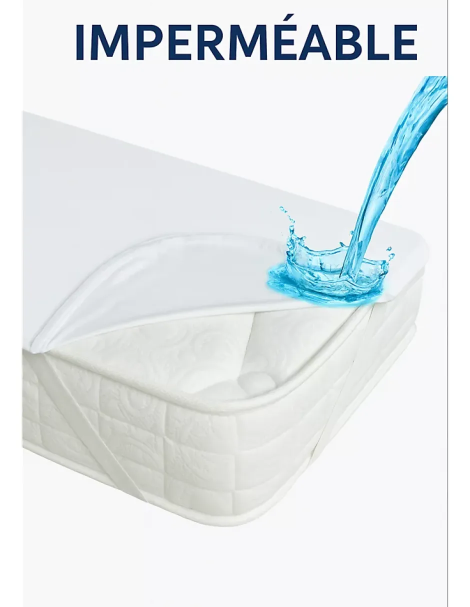 By Sommiflex. Protège Matelas 140x200 Imperméable Lavable, Respirant et Silencieux Convient Outlet