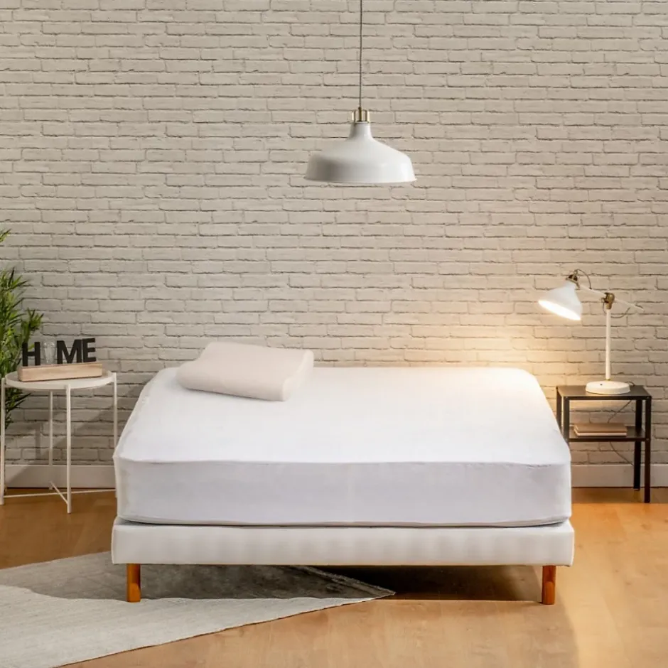 Bleu Calin Protège matelas 180x200cm Imperméable et Respirant Outlet