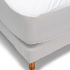 Bleu Calin Protège matelas 90x190cm Imperméable et Respirant