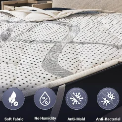 The White Stone Protège-matelas 80x190 cm avec élastiques Discount