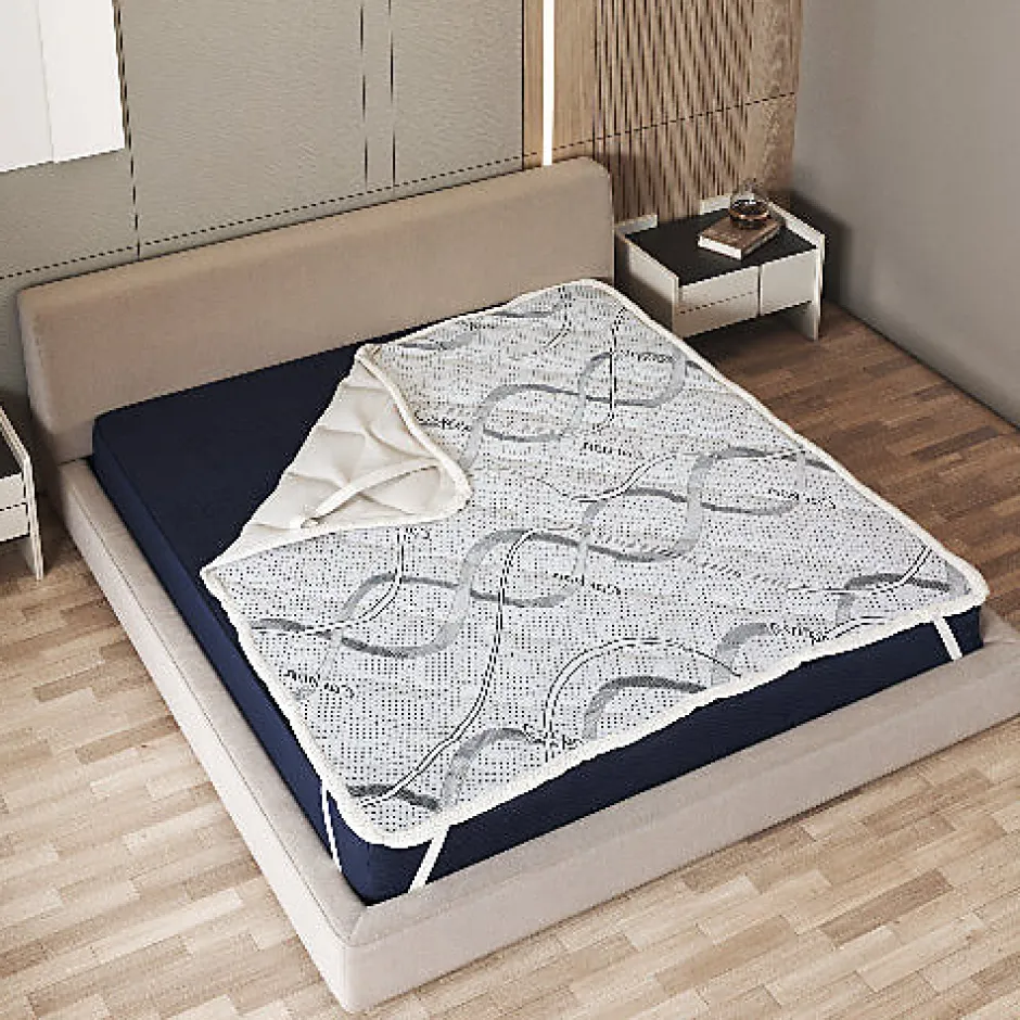 The White Stone Protège-matelas 80x190 cm avec élastiques Online