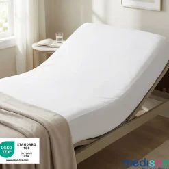 Sweetnight Protège-matelas 140x190 cm Imperméable - Forme Drap Housse - Lavable à 90C - Oeko-Tex New