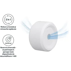 GoodHome Recharge pour absorbeur d'humidité 2 galets neutre 20m² 450g Outlet