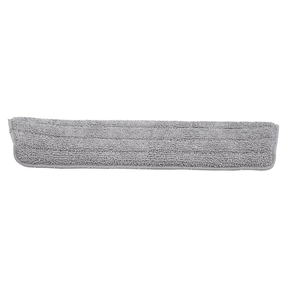 GoodHome Recharge pour balai serpillère microfibre avec vaporisateur gris l.41cm