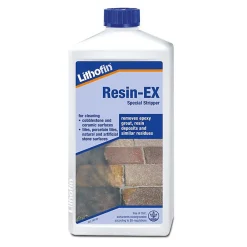 Lithofin Resin-EX - Nettoyant acide et solvanté pour le décapage spécial- - 1 L Discount