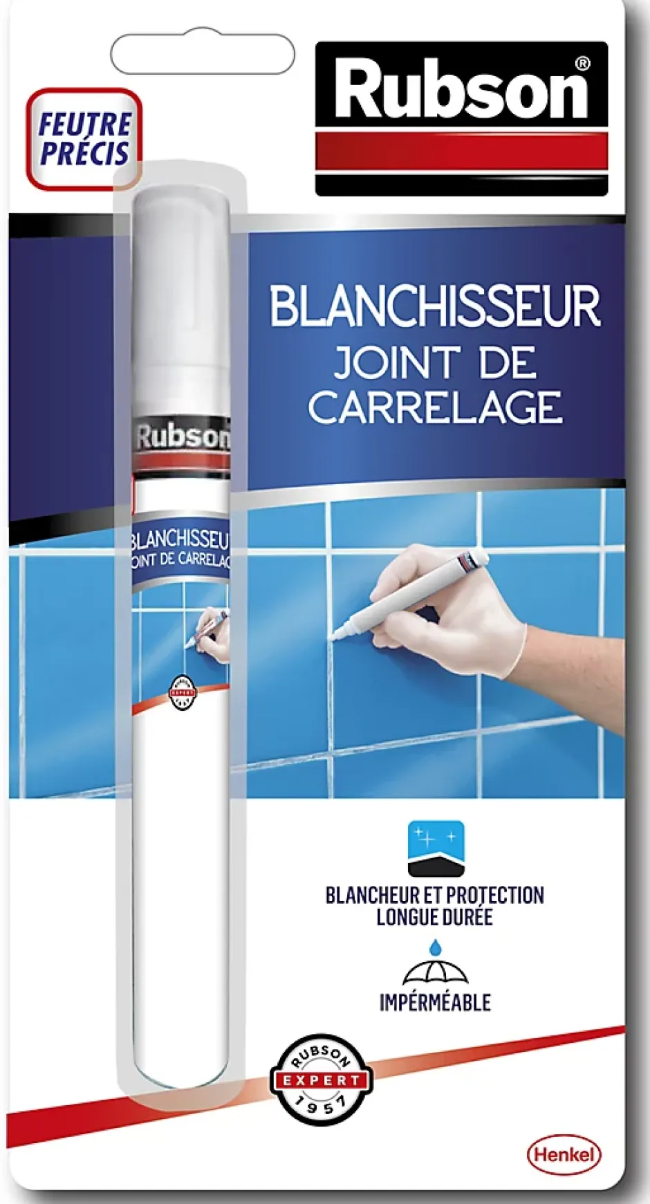 Rubson Rénov joint de carrelage feutre blanc 7ml Online