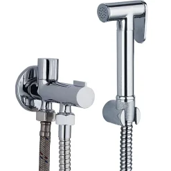 Kibath Robinet WC HYGIÈNE INTIME 1 eau Chrome brillant en laiton Sale