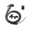 Rousseau Kit hygiène WC noir pour réservoir WC apparent Hot