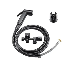 Rousseau Kit hygiène WC noir pour réservoir WC apparent Hot