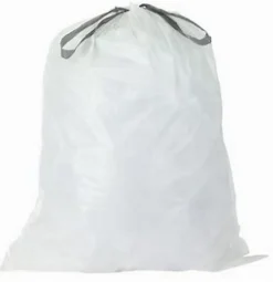 Sac poubelle vendu par 50 intérieur couleur noir 30 L