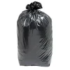 Sac poubelle vendu par 20 recyclé 30 L couleur noir Hot