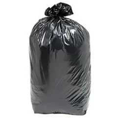 Sac poubelle vendu par 20 recyclé 30 L couleur noir Hot