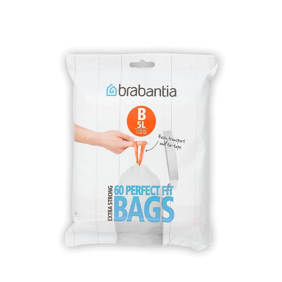 Brabantia Sacs poubelle Perfect fit Barantia 5L New