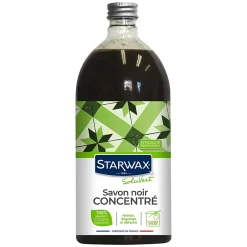 Starwax Savon noir à l'huile d'olive en bouteille 1L New