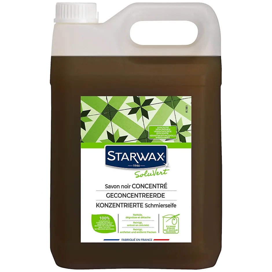 Starwax Savon noir à l'huile d'olive 5L