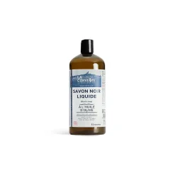La Corvette Savon noir Savonnerie du midi liquide à l’huile d’olive 1L