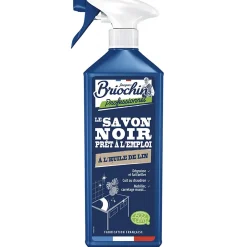 Briochin Savon noir prêt à l'emploi à l'huile de lin Ecocert 750ml Best