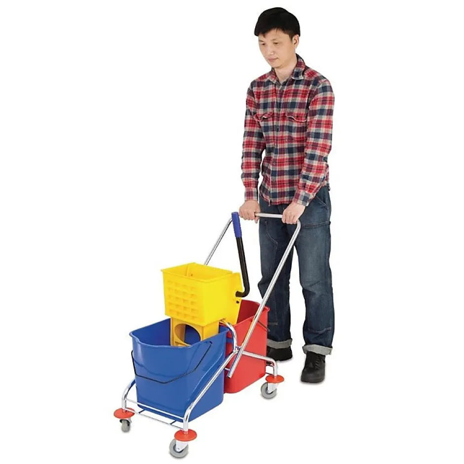 Jantex Seau à mop double avec presse d'essorage - Outlet