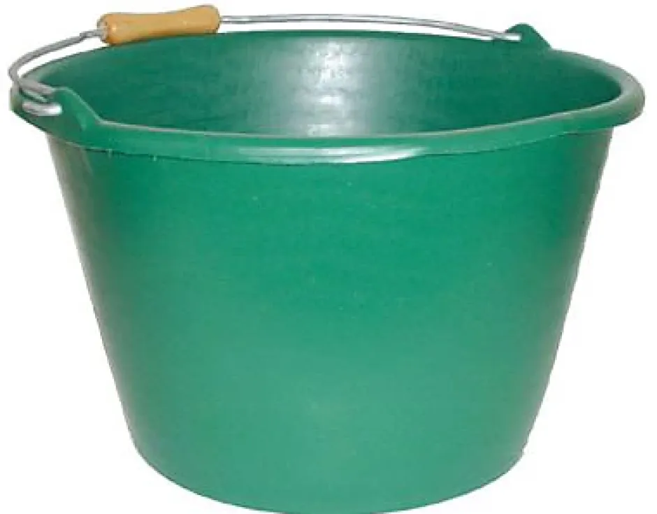 Seau à veau ø36 cm contenance 16L couleur vert