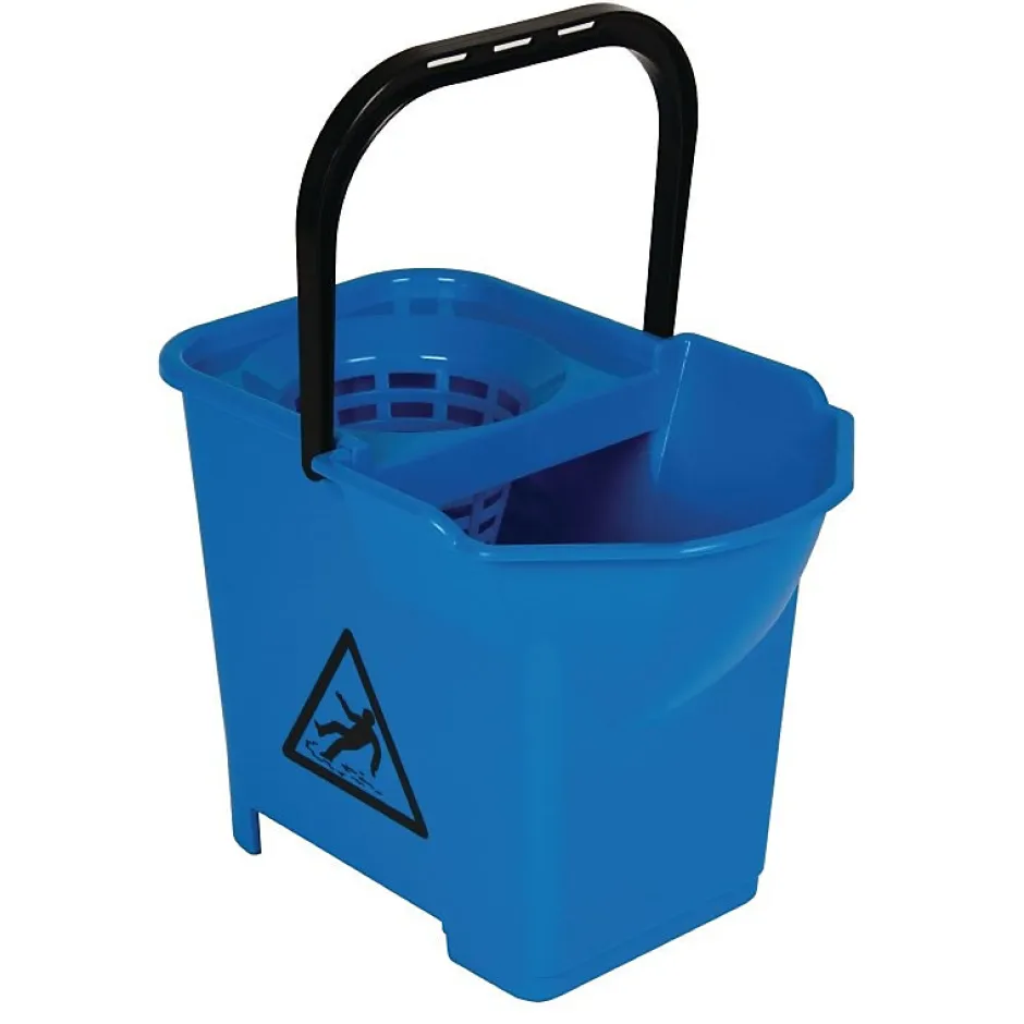 Jantex Seau essoreur code couleur bleu