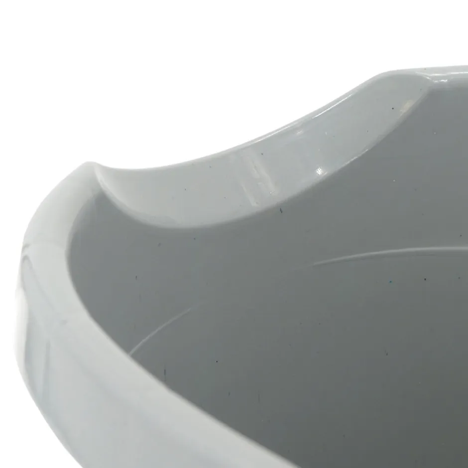 GoodHome Seau et essoreuse de torsion gris clair 14L