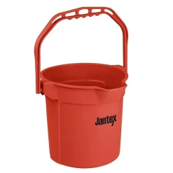 Jantex Seau Gradué avec Bec Verseur 10 Litres Rouge -