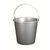 Optiplast Seau ménager en plastique gris ø28 cm 10L