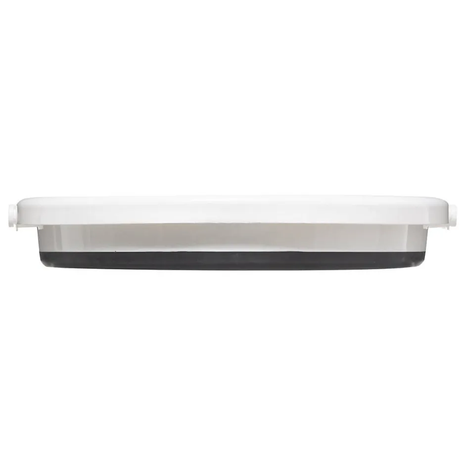 5Five Seau pliable 10L - Blanc gris -