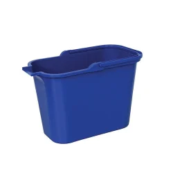 MSV Seau rectangulaire PP 14L Bleu