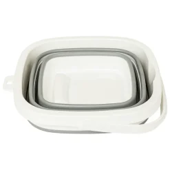 5Five Seau Retractable 5L gris et blanc - Gris-