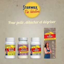 Starwax Fabulous Sel d'oseille Starwax The fabulous 1kg