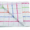Serpillière Bouclette 50X60 cm Avec Liseré De Couleur - Lot de 5 - Guialto Hot