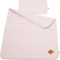 Sevira Kids Set berceau couverture et coussin en gaze de coton Jeanne