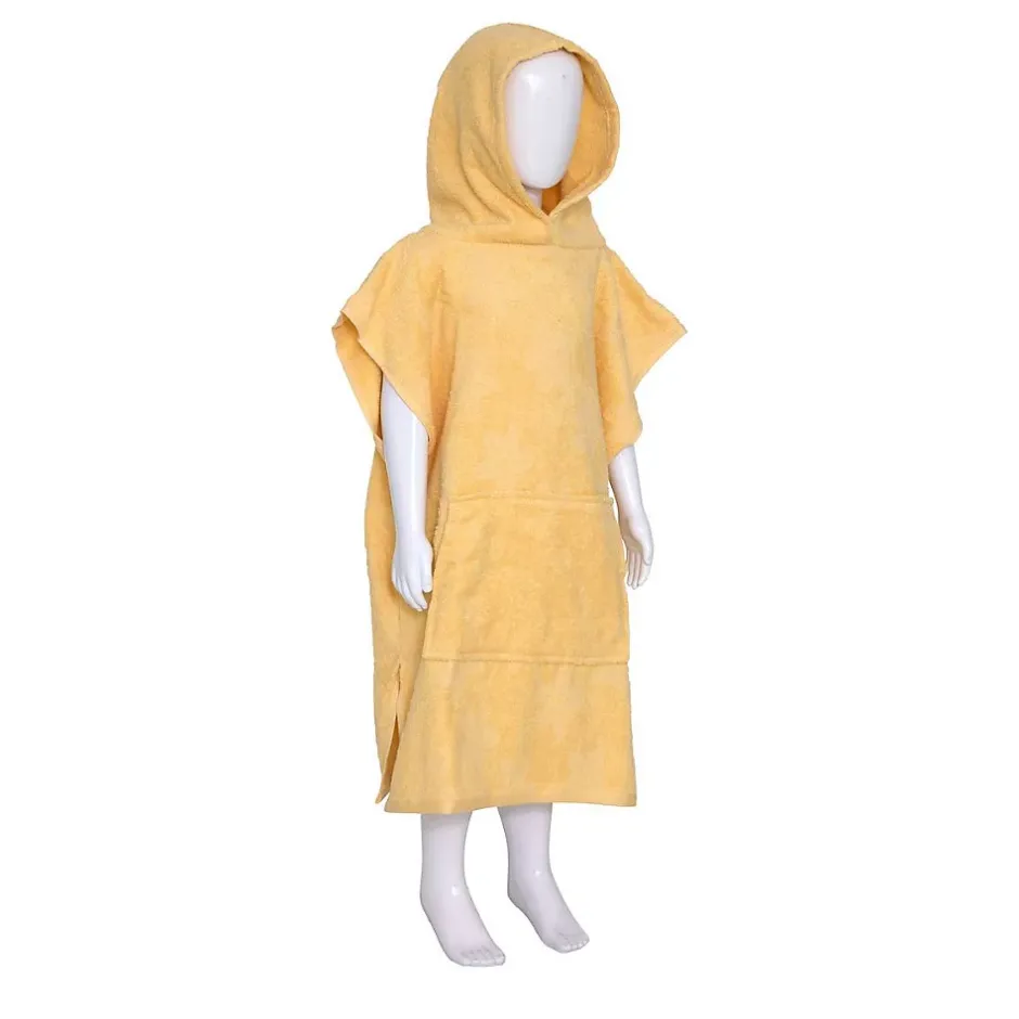 Atmosphera Créateur D'Intérieur Set Cape et Gant de bain Enfant Orta 92x50 cm Jaune - Atmosphera New