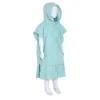 Atmosphera Créateur D'Intérieur Set Cape et Gant de bain Enfant Orta 92x50 cm Bleu - Atmosphera