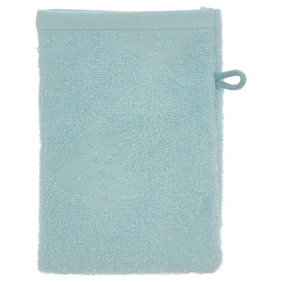 Atmosphera Créateur D'Intérieur Set Cape et Gant de bain Enfant Orta 92x50 cm Bleu - Atmosphera