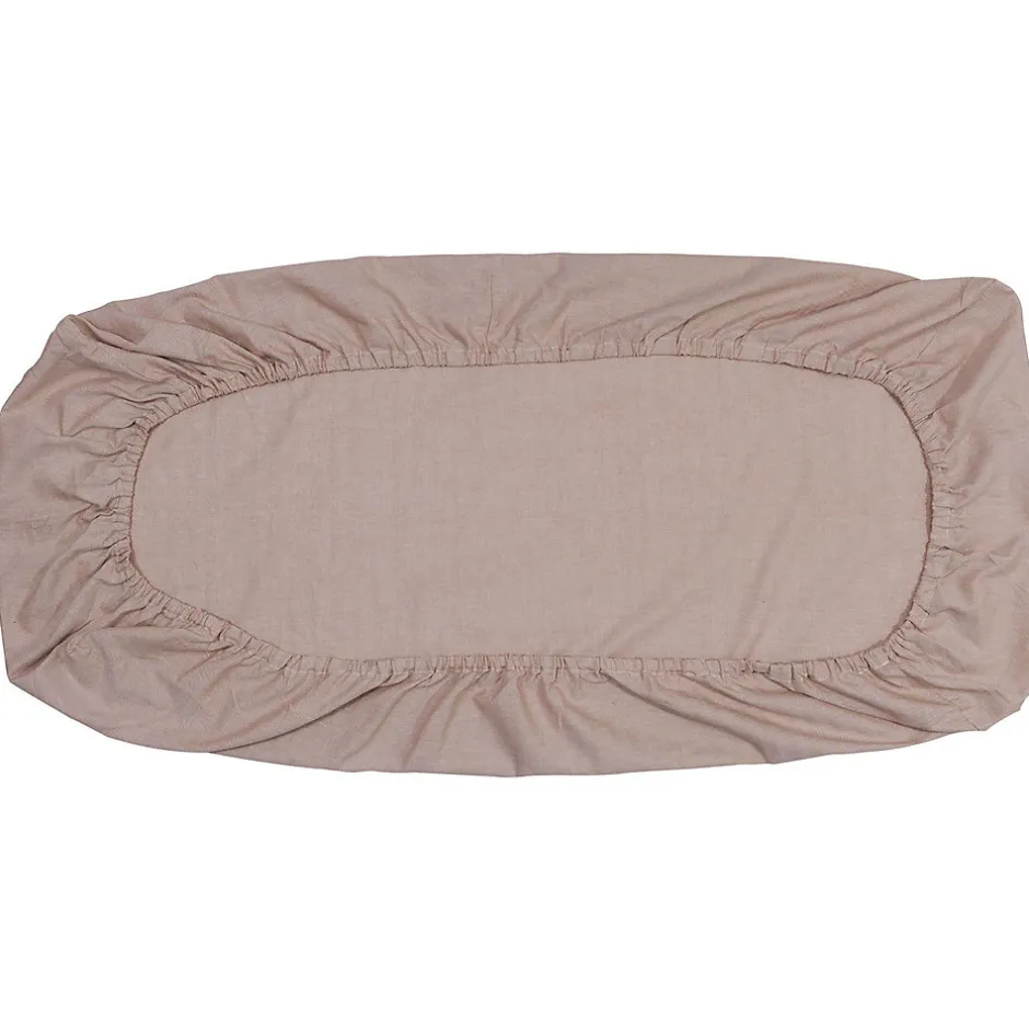 Kindsgut Set de 2 drap-housses rose foncé 60 x 120 cm