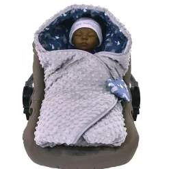 Sevira Kids Couverture enveloppante nid d'ange bébé réversible Sale