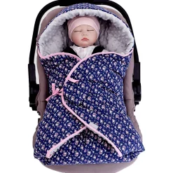 Sevira Kids Couverture enveloppante réversible FLORE