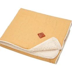 Sevira Kids Couverture en gaze de coton et sherpa Jeanne