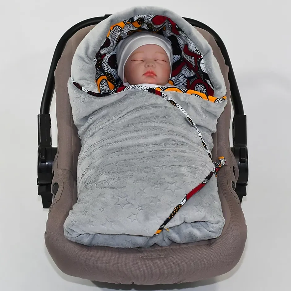 Sevira Kids Couverture enveloppante réversible et multi usage WAX SEA Best