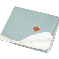 Sevira Kids Couverture en gaze de coton et sherpa Jeanne
