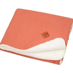 Sevira Kids Couverture en gaze de coton et sherpa Jeanne