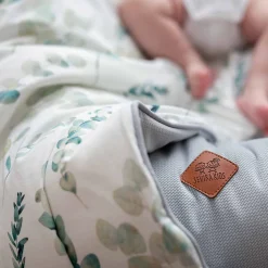 Sevira Kids Couverture plaid réversible Eucalyptus