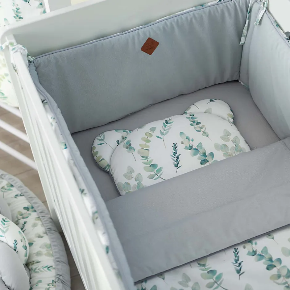 Sevira Kids Couverture plaid réversible Eucalyptus