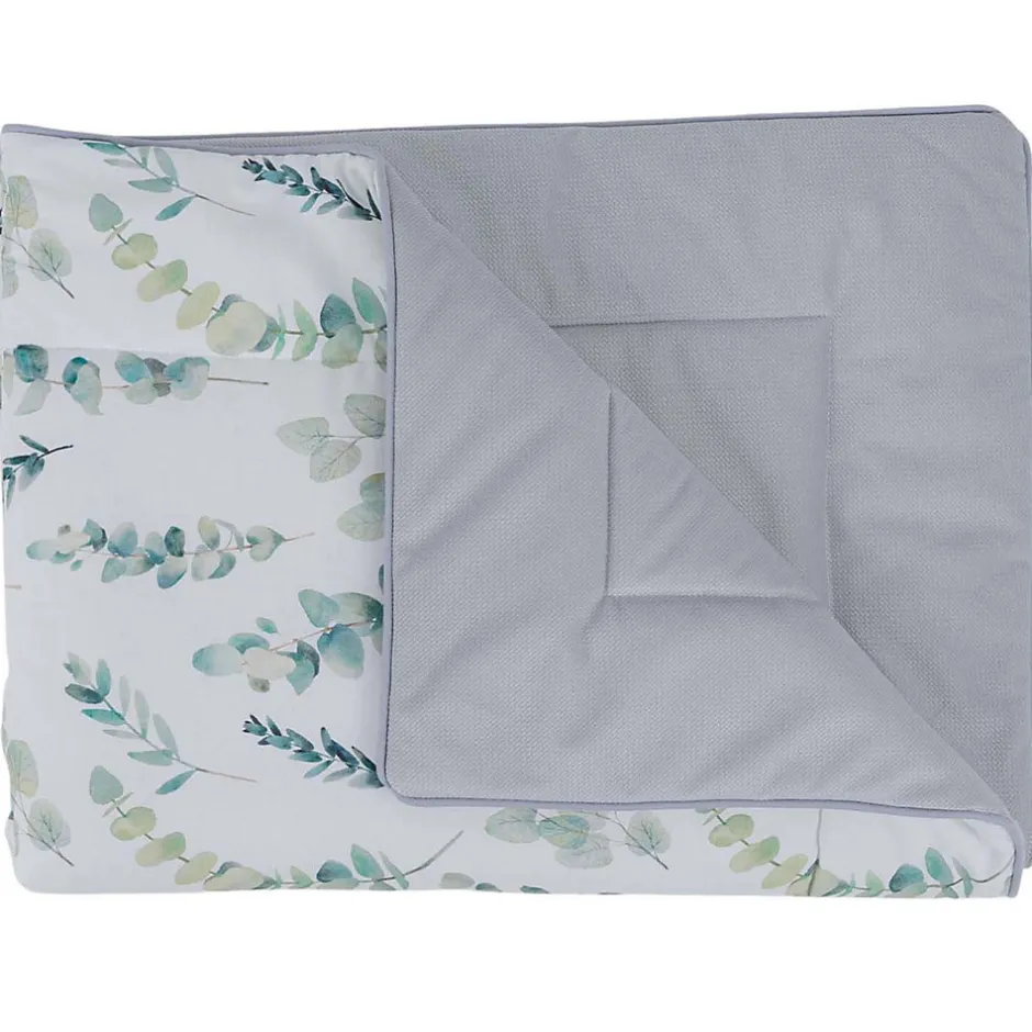 Sevira Kids Couverture plaid réversible Eucalyptus