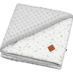 Sevira Kids Couverture réversible en minky Sidonia Hot
